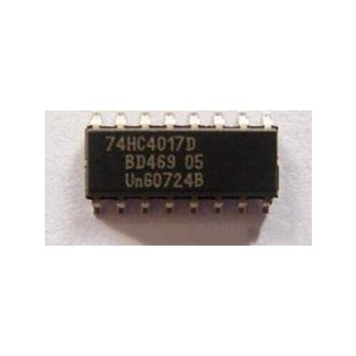 10pcs/lot 74HC4017D 74HC4017 SOP-16 SOP16 original In Stock
