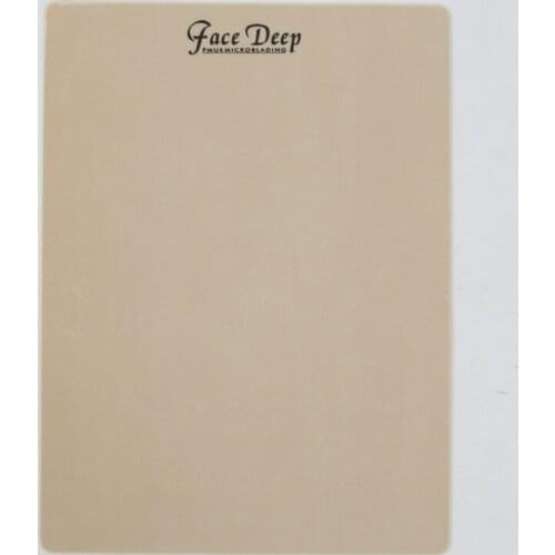 10pcs Tattoo Practice Skin Double Permanent Makeup Eyebrows Tattoo Beginner Skin Practice Microblading Tattoo Supplies Tool