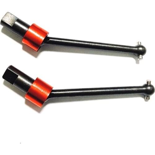 2Pcs Metal CVD Drive Shaft Driveshaft for Traxxas LaTrax Teton 1/18 RC Car Upgrade Parts Accessories