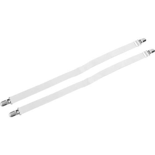 2PCS 90-180cm Bed Sheet Strap Clip Grippers Fasteners Adjustable Mattress Holder