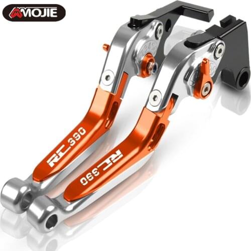 Motorcycle Accessories CNC Adjustable Handle Levers Brake Clutch Lever RC 390 For RC390 2013 2014 2015 2016 2017 2018 2019 2020