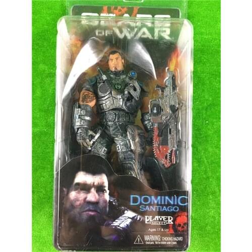 Free shipping gears of war DOMINIC NECA originals genuine new doll model 7 inch