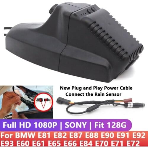 HD 1080P Car DVR Wifi Dash Cam For BMW E81 E82 E87 E88 E90 E91 E92 E93 E60 E61 E65 E66 E84 E70 E71 E72 Novatek 96672+Sony IMX307