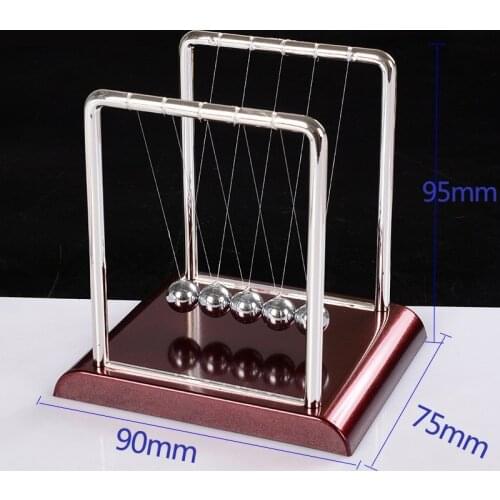 Newtons Cradle Physics Science Pendulum Educational Juguetes Kids Toys Children Metal Balance Ball Antistress Games Toy Desk