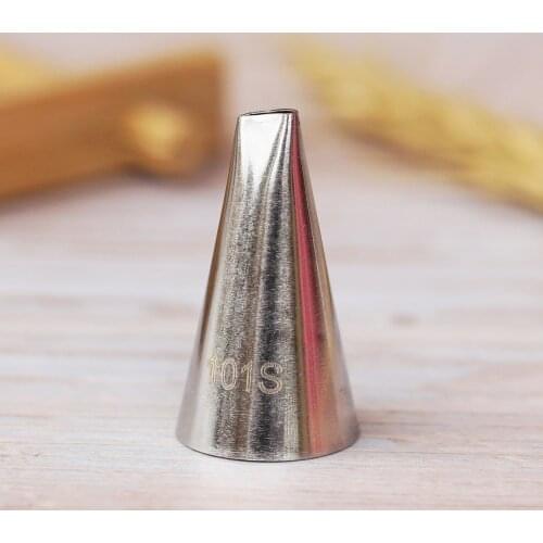 #101S Piping Nozzle For Creating Rose Petal Shape Decorating Icing Tip Baking &Pastry Tools Bakeware Small Size