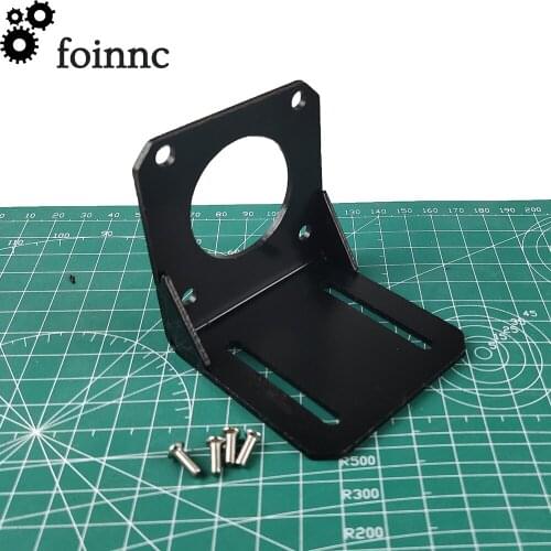 CNC ＆ 3D Printer Accessories NEMA 23 Stepper Motor Mounting L Bracket for 57 Motor with Screws