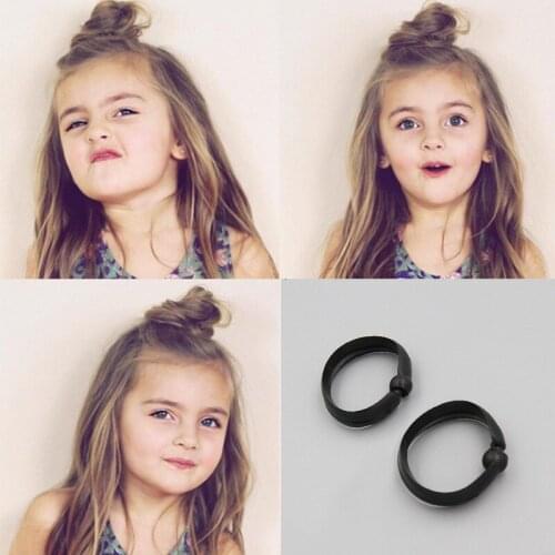 2PCS/1set Magic Hair Quick Maker Hair Band Bud Round DIY Updo Donut Hair Styling Tools Headband For Women Hair Accessories New