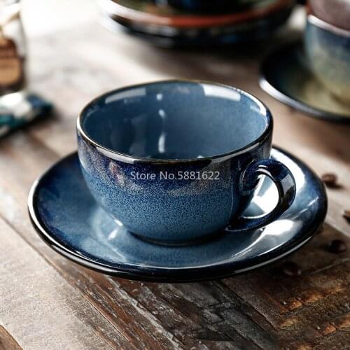 Nodic Porcelain Coffee Cup And Saucer Set Reusable Latte Travel Coffee Christmas Cup And Saucer