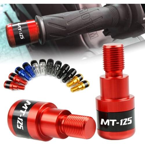 For Yamaha MT125 2014-2016 2015 2016 17 MT-125 MT 125 Motorbike Handlebar End Plug Slider Motorcycle Counterweight Handlebar End