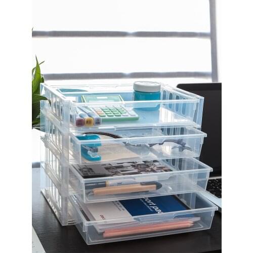 Desk File Organizer Combination Storage Rack Office Accessories A5/A6 Magazine Paper Tray 2 PCS/Lot Document Letter Holder
