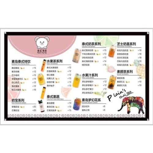 A4 Single Sided Real Estate Window Displays, Led Wall Displays, Led Pockets for Real Estate Agent,Chain Store,Retail