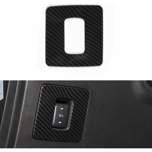 For Ford F150 2015 Up Car Fuel Oil Pedal Adjust Switch Panel Decoration Frame Trim Styling Interior Molding