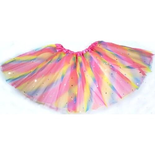 Rainbow Tutu Skirt Baby Girls Tutus Baby Girls Birthday Tutu Pettiskirt