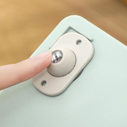 Storage Box Pulley Self-adhesive Wheels Swivel Casters Universal Furniture Wheel Directional Roller 4pcs Storage Box Roller