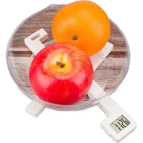 Kitchen Foldable Food Scale Auto Power Off Accurate Portable Digital LCD Display Cooking Food Scale Measuring Tool