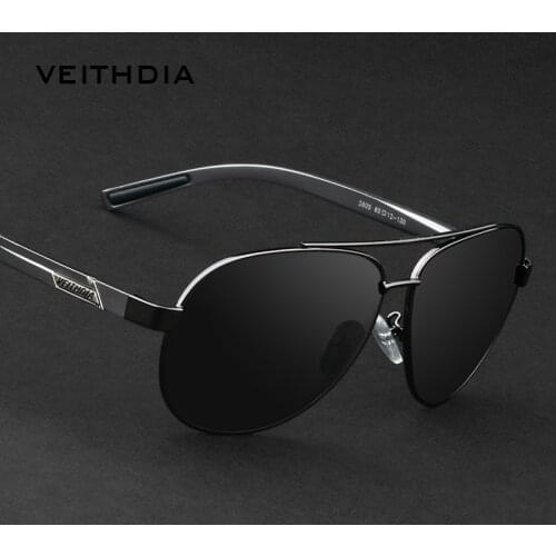 VEITHDIA 2020 Sunglasses Men Polarized Lens Male Sun Glasses For Men Designer Driving Glasses Eyewears Accessories VT2605