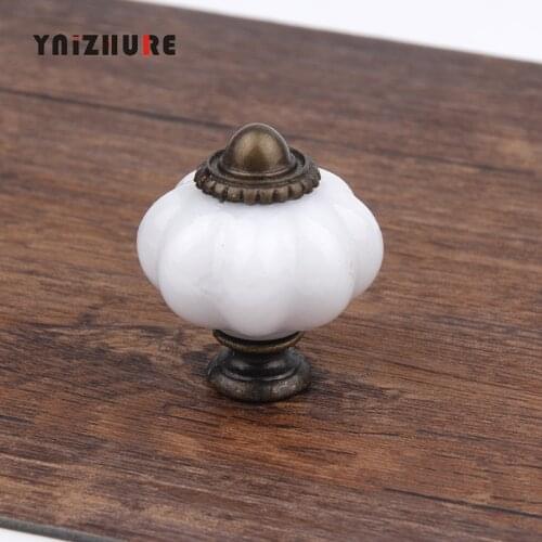 2PCS 30*36mm Modern Acrylic Knobs and Lantern Handles Door Alloy Handle Cupboard Drawer Kitchen Pull Handle Knob Furniture