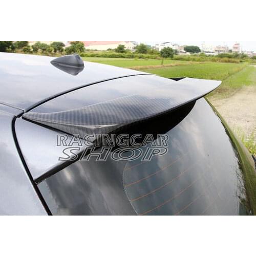 P Style Real Carbon Fiber roof spoiler for BMW 1-Series E87 E81 B189