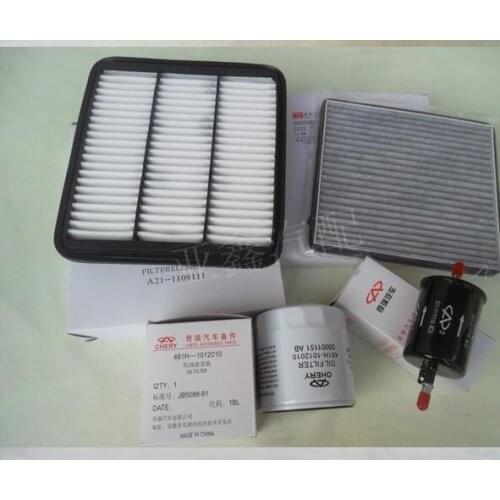 Old chery Tiggo air filter air condition filter gasoline Oil filter four filters 481/484 engine