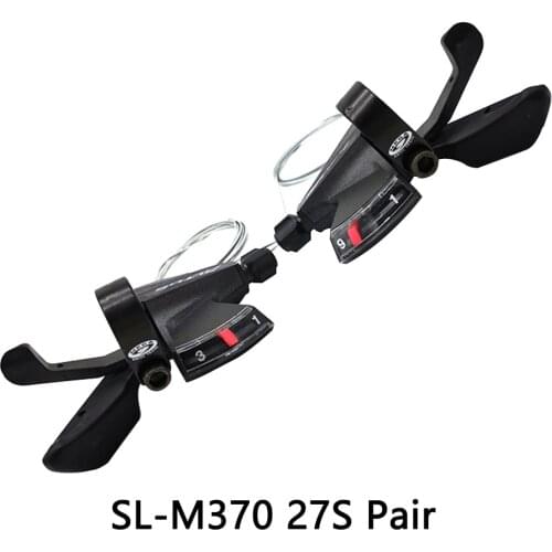Bike Derailleurs SL-M370 MEGA 9 Drive Train 3/9 Speed 27 Speed Shift Lever MTB Bike Shifter Folding Bicycle Accessories