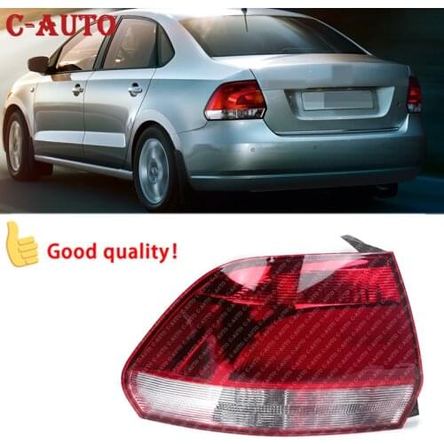Left / Right Car Rear High quality Taillight For VW Polo Vento Sedan Saloon 2011 2012 2013 2014-2016 Without bulbs Tail Light