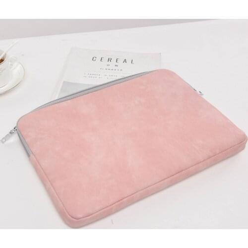 13 13.3 14 15 15.6 Inch PU Computer Laptop Solid Notebook Tablet Bag Bags Case Liner Sleeve for Men Women Durable