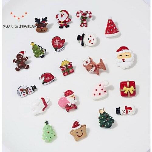 3pcs/set Merry Christmas Brooches Christmas Socks Christmas Tree Elk Enamel Badge Small Brooch Women Fashion Party Jewelry Gifts