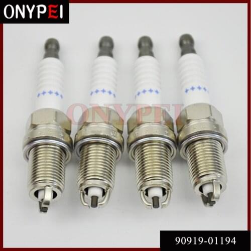 4pcs/lot Normal Spark Plug 90919-01194 PK20TR11 For Toyota Avalon Camry RAV4 Lexus ES300 9091901194