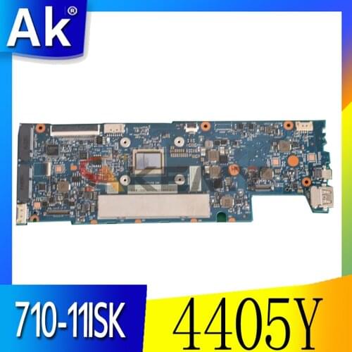 5B20L46167 CYG11 NM-A771 For lenovo Yoga 710-11ISK 11.6" laptop motherboard SR2ER 4405Y CPU 4G memory LPDDR3 GMA HD 515 WORKS
