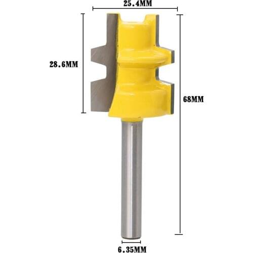 Free shipping 1pcs 1/4" Shank Door Lip Finger Grip w/ 3/16" Radius Router Bit