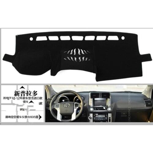 Free Shipping For Toyota Prado 2010-2012 High quality Console Avoid light pad dashboard protection pad