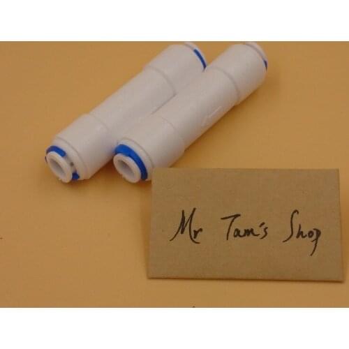 Free Shipping 1/4 inch Quick Connect Non-Return One Way Check Valve for RO Water Filter System 6pcs/lot