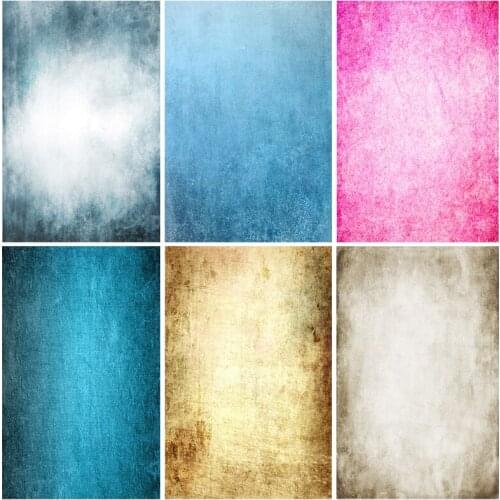 Gradient Solid Color Vintage Background Retro Baby Shower Newborn Portrait Photography Backdrops For Photo Studio 21412FXX-05