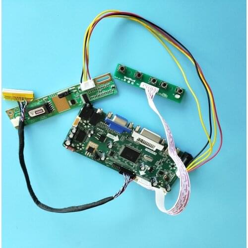 Kit for LTN141W1-L08/LTN141W1-L09 1280x800 moitor Display 30pin Controller Board M.NT68676 HDMI+DVI+VGA LCD Audio panel