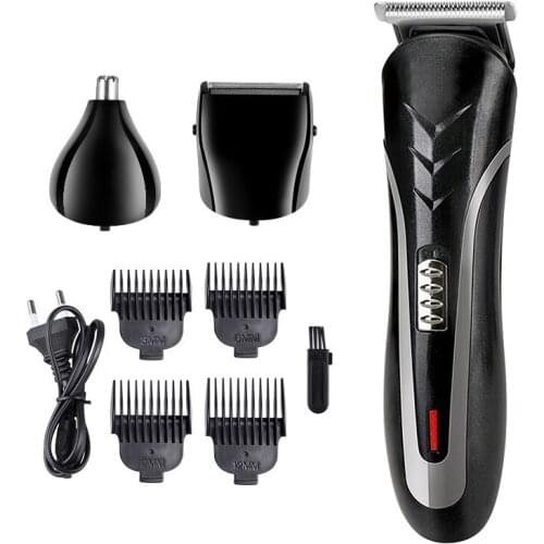 Hair Clipper Wireless Rechargeable Mens Trimmer 3 In 1 Electric Shaver Nose Hair Trimmer Precision Carving Trimming Machine 35D