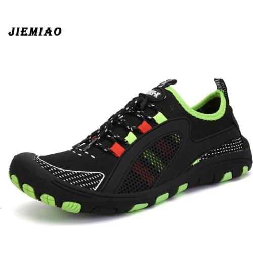JIEMIAO 2021 Women Men Marathon Running Shoes Summer Mesh Breathable Men Sneakers Outdoor Sports Shoes Gym Fitness Footwear