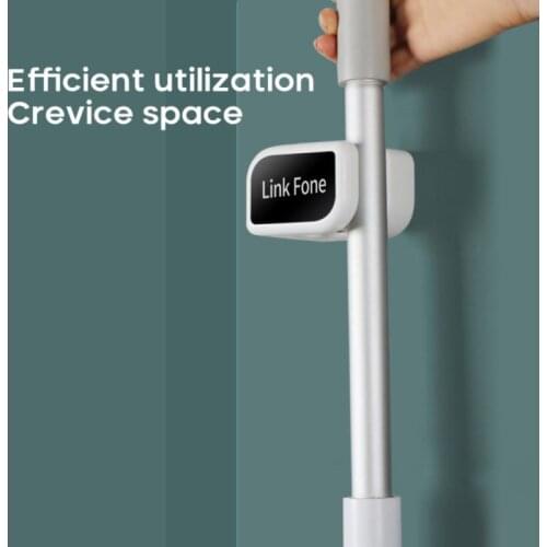 Wall Mounted Mop Broom Holder Mop Holder Home Storage Broom Hanger Mop Hook Racks Kitchen Accessories Bathroom Organizer Cocina