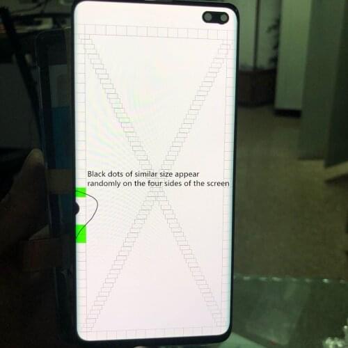 NEW SUPER AMOLED S10 Plus LCD For SAMSUNG Galaxy S10 Plus G975 G975F G975F/DS Touch Screen Digitizer assembly with dead pixel