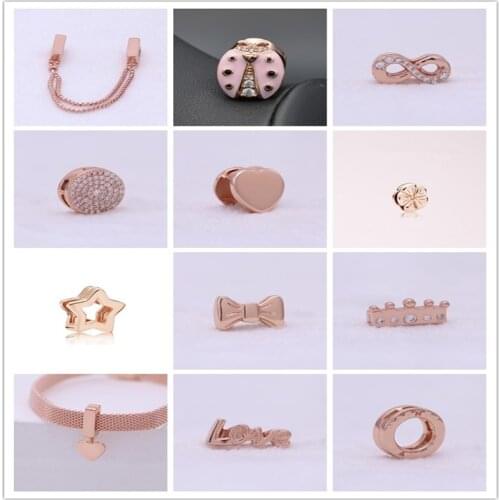 Pan home Reflexions watch chain accessories ROSE rose gold variety of clips