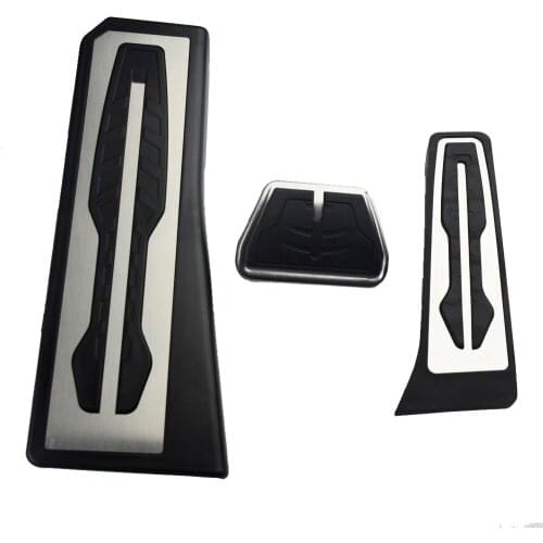 For BMW 5 6 7 Series F10 F11 12 F07 GT F01 F02 Pedals Original Style Rest Pedal Brake Pedal Gas Pedal AT Left Hand Drive