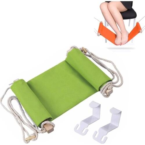 Mini office foot Rest Stand Desk Feet Hammock Office Foot Hammock Stands Adjustable Desk Feet Hammock Under the desk
