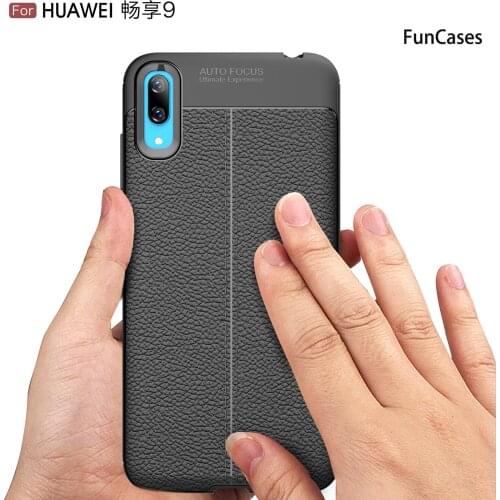 Durable Soft TPU Cover For para Huawei Enjoy 9 Glossy sFor Huawei case Y7 Pro 2019 Prime Telephone Transparent Cases Cove Huaewi