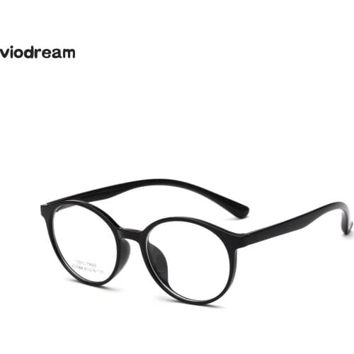 Viodream Retro Tr90 Big Box Round Glasses Frame 10-14 Years old boy girl Prescription Eyewear Spectacle Frame Oculos De Grau