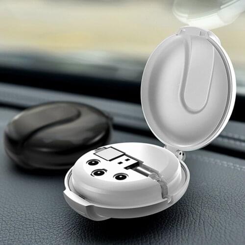 3-in-1 Magnetic Retractable Style Charger Portable Multifunctional Car Mobile Phone Charger New Arrival