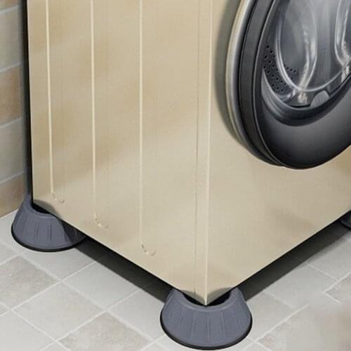 4Pcs Anti Vibration Feet Pads Washing Machine Rubber Mat Anti-Vibration Pad Dryer Universal Fixed Non-Slip Pad Stand Accessories