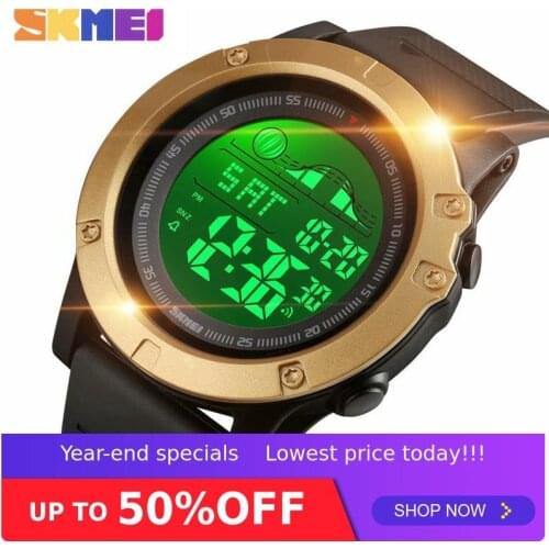 SKMEI 5Bar Digital Watch Men Waterproof Watch Sport Luminous Display Fitness Watch montre homme watch men Fashion 1476