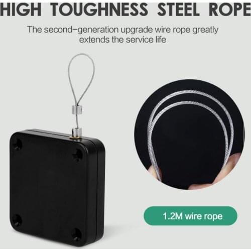 2021 New Hot Sales 1pcs Punch-free Automatic Sensor Door Closer Suitable For All Doors 800g Tension Door Closer New Upgraded