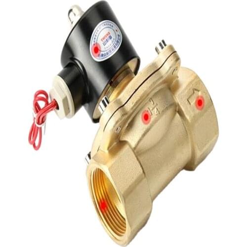 Electromagnetic switch valve water pipe electric control water valve 220v normally closed type 12v electric valve normally open