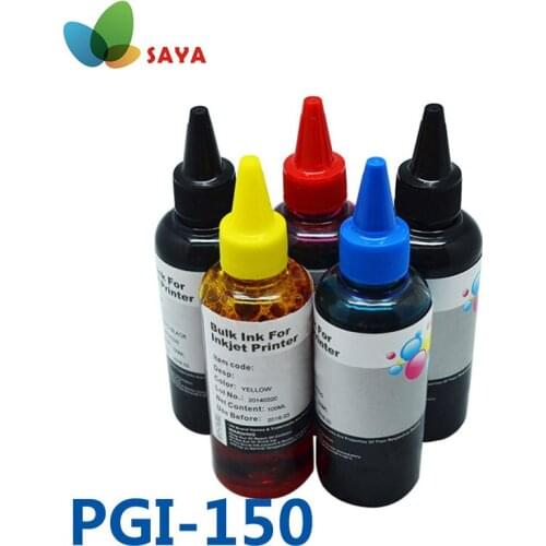 PGI-150XL pgi150 Bulk Ink Dye Refill Ink For Printer For Canon PIXMA IP7210 MG5410 MG5510 MG6410 MX921 MX721 IX6810 Printer Ink