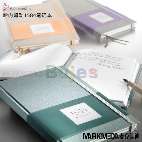 Germany Imported Hahnemuhle 1584 Series Notepad, 100 Page A5 Color Manual Account Book,Needle Pen Book, Aging Resistance